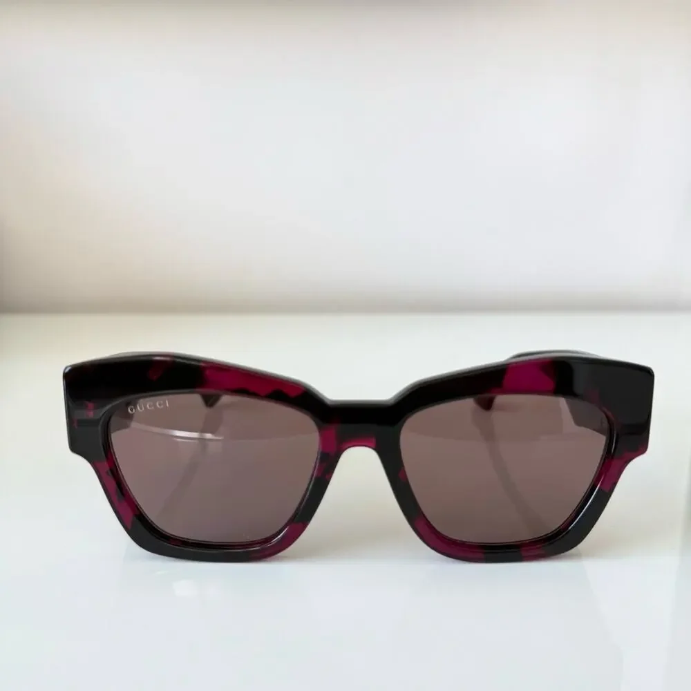 Gucci women sunglasses GG1422S 004 Authentic Retail 450$ - Picture 4 of 9